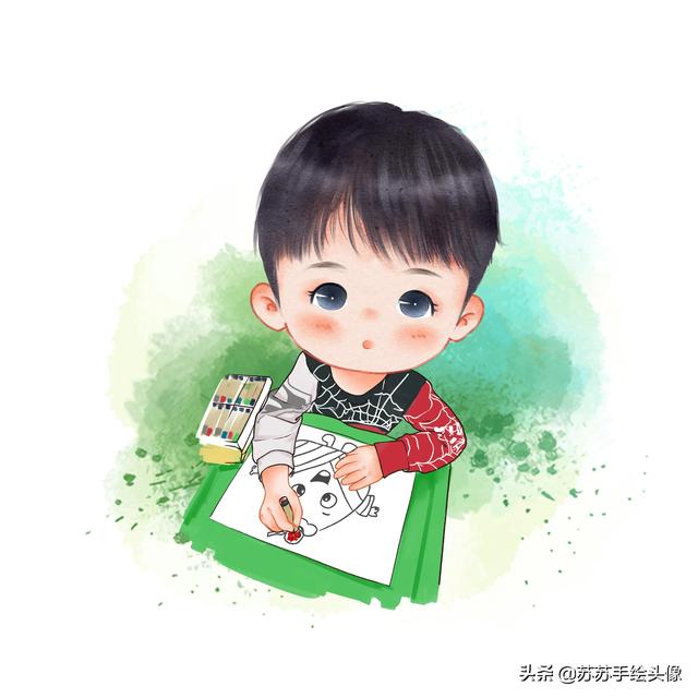 可爱漫画系列头像，可爱漫画头像大全（呆萌可爱的卡通头像图片）