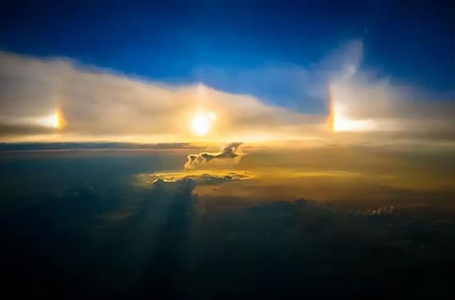 太阳什么时候离我们最近，真实地球照片太吓人（河北邢台天空出现三个“太阳”）