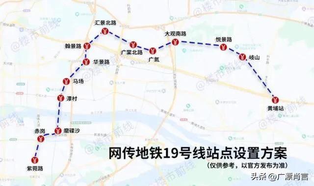 广州地铁19号线，广州地铁19号线颜色（规划中的广州地铁26、19号线有何特点）