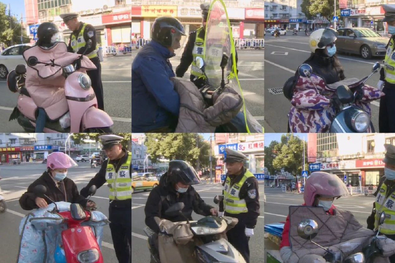 电动车用挡风被违法吗（电动车挡风被）