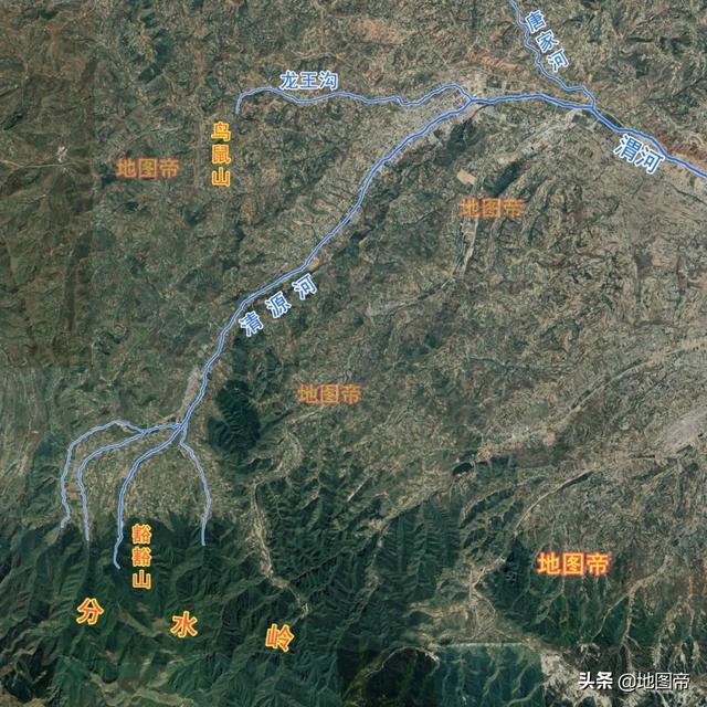 渭河平原在哪里，渭河平原在哪里地图（才知古今源头不同）