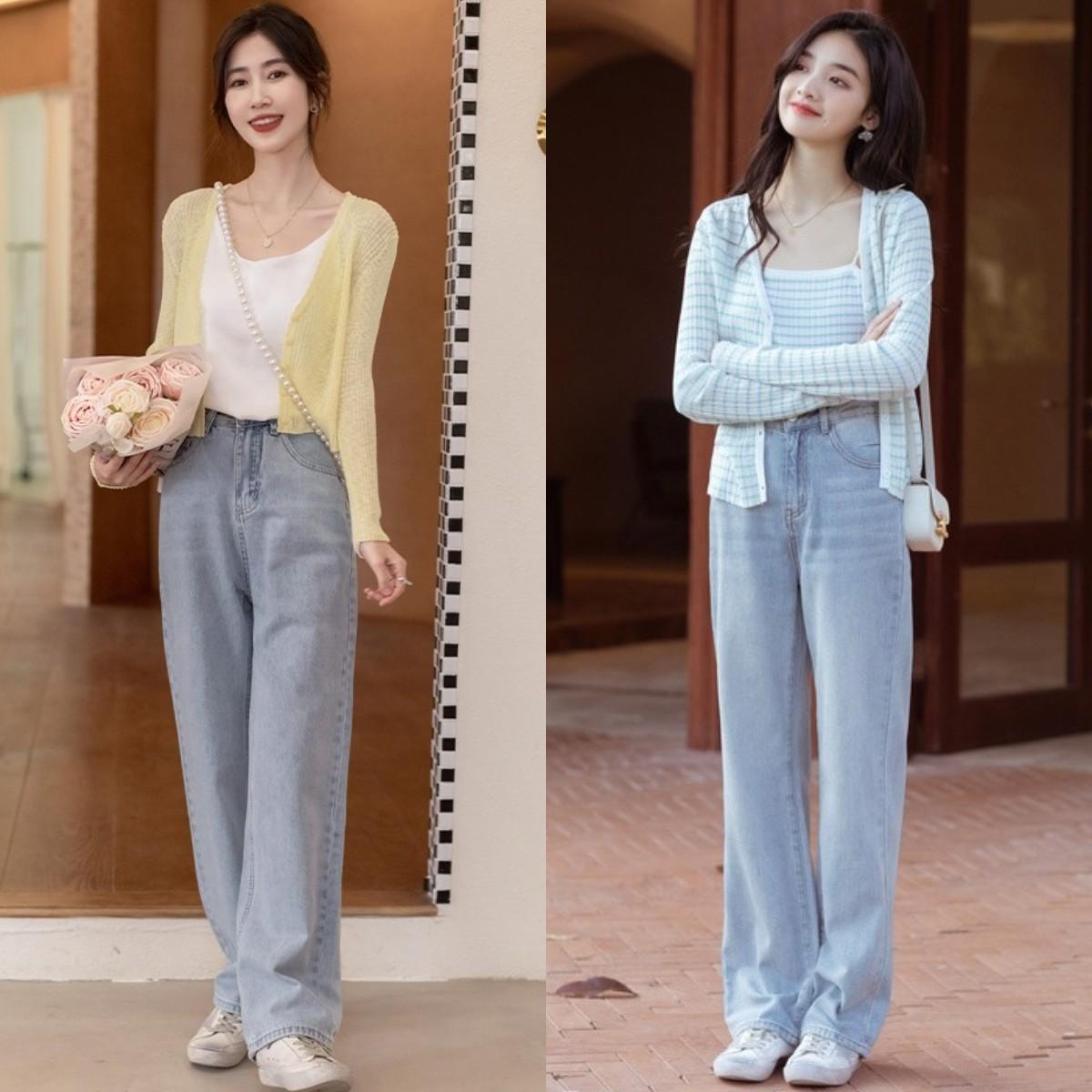 阔腿裤裤子搭配什么衣服好看，阔腿裤搭配什么衣服最好看（都可以穿“阔腿裤+平底鞋”）