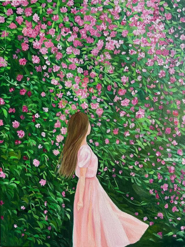 图画头像图片大全，经典绘画女生头像微信（温柔治愈女生插画头像）