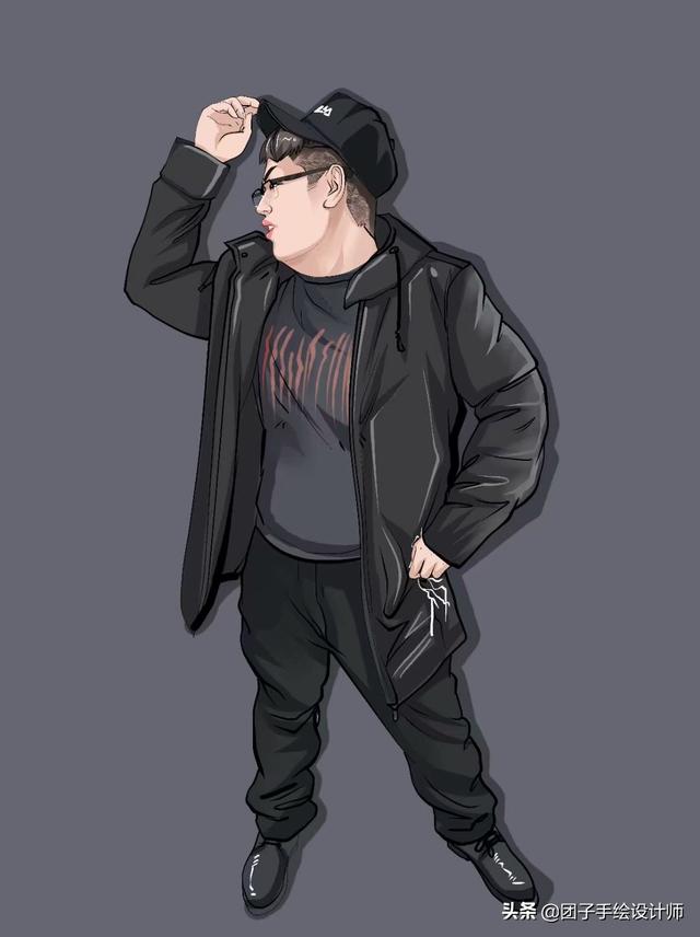 帅哥动漫图片头像，帅哥卡通头像（换一换你的微信头像中年男士真人手绘卡通漫画头像）