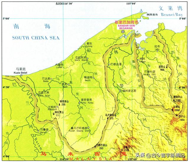 亚洲属于哪个国家，黎巴嫩是哪个国家（亚洲各国地形图）