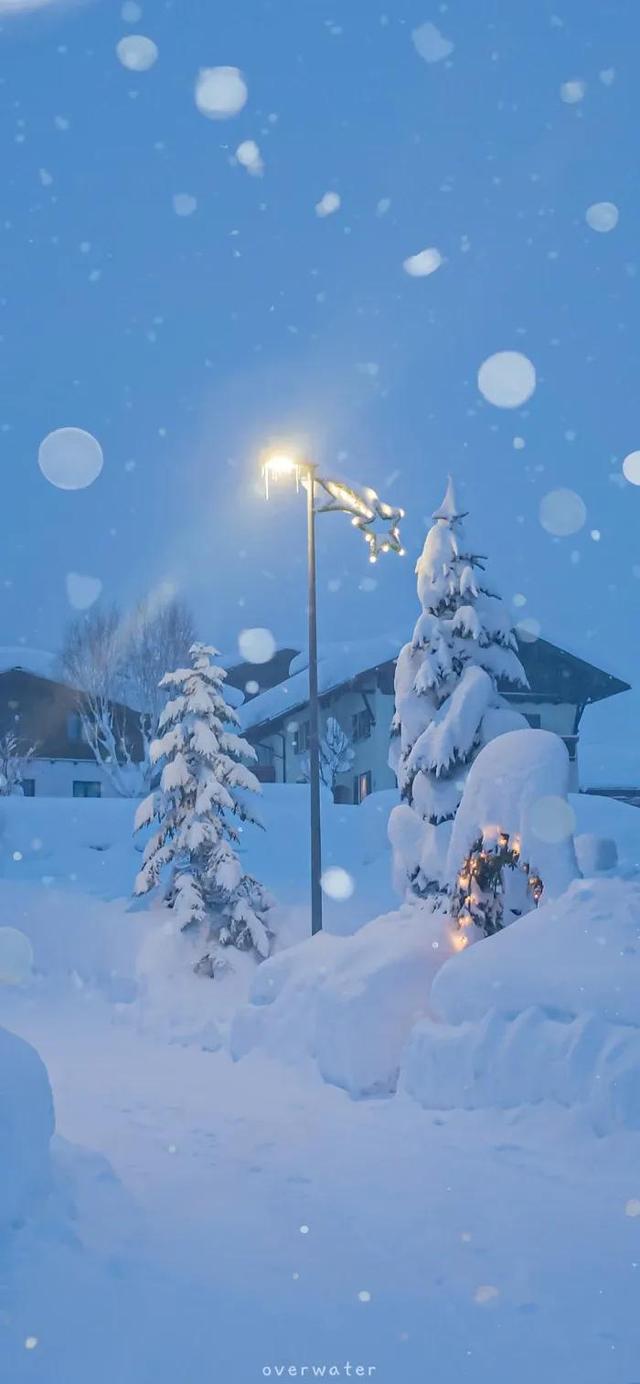 唯美雪景意境图片，唯美图片 意境雪（唯美雪景图：听到雪落下的声音）