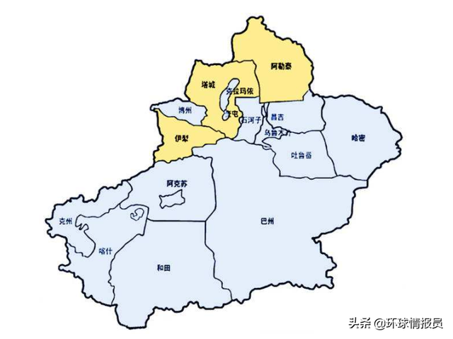 新疆地理位置，新疆地理位置特征（为什么从伊犁迁至乌鲁木齐）