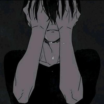 动漫头像男黑暗系，黑暗系男生动漫头像微信（黑白动漫男生头像2021）