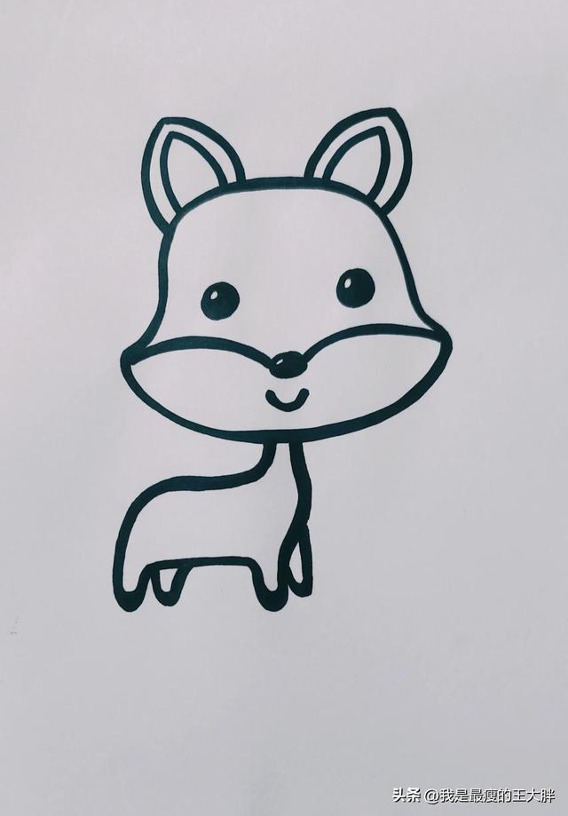 5-7岁幼儿学画画教程，5-8岁儿童学画画（儿童小动物简笔画）