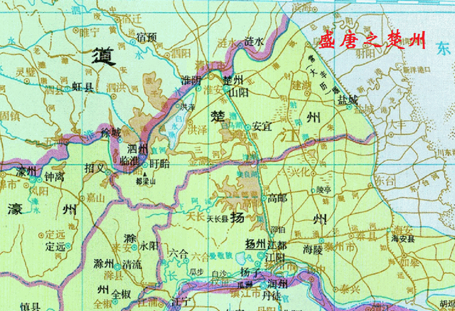 淮安和楚州是一个市吗，历史上的楚州有几个