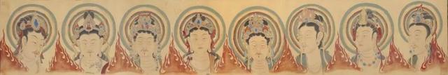 敦煌壁画图片大全，敦煌飞天壁画高清图（敦煌壁画对于中国画坛的影响）