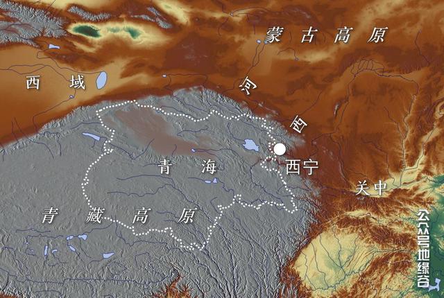 青海地理位置，青海地理位置最好的县（青海省会为何一度在甘肃）