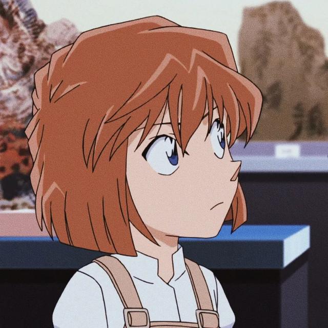 名侦探柯南里面的小哀头像，100张灰原哀头像合集