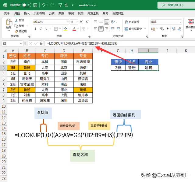 怎么在excel里查找，如何在Excel表格中进行查找（这4个函数都能搞定数据查询）