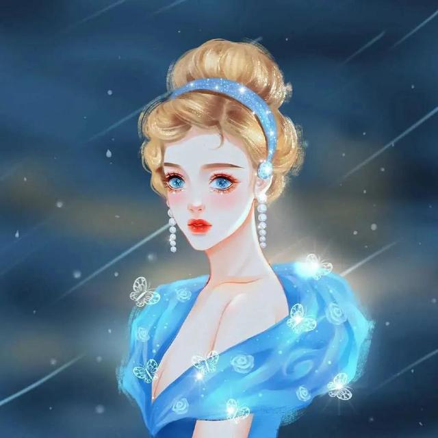 兮颜。，微信头像，兮颜。（迪士尼公主头像~也太好看了吧）