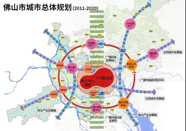 佛山地铁图高清全图，佛山市11条地铁线路图（乐从、大沥都有机会）