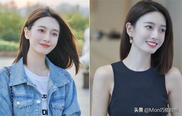 方脸适合的发型，方脸形适合什么发型（究竟是烫“卷发”还是留“直发”）