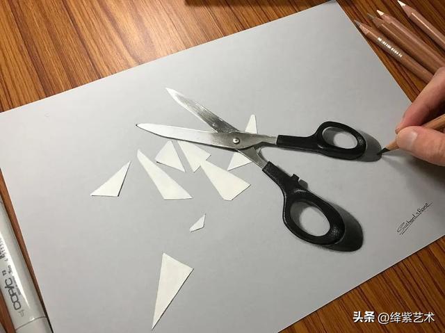 教你如何画简单3D画，教你如何画简单3d画（又一位3D绘画“大神”）