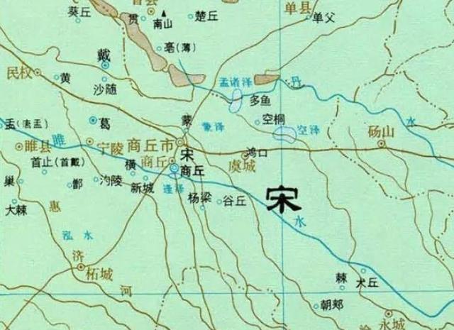 宋国是现在的哪里，楚国是现在的什么地方（一起聊聊诞生了庄子的宋国蒙邑在现在什么地方）