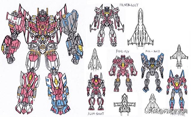 变形金刚角色介绍，变形金刚角色介绍与图片大全（别样风格插图样式的汽车人和霸天虎）