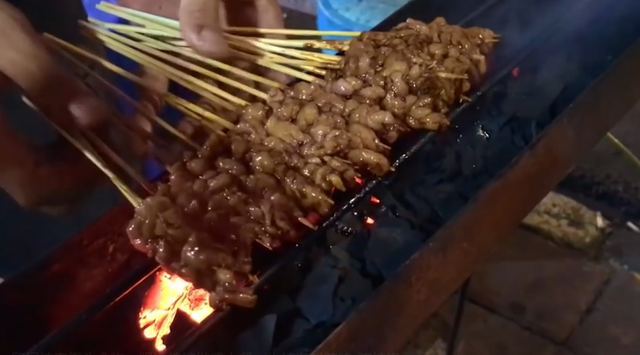 蛇肉怎么烤好吃，印尼神奇的街头食物