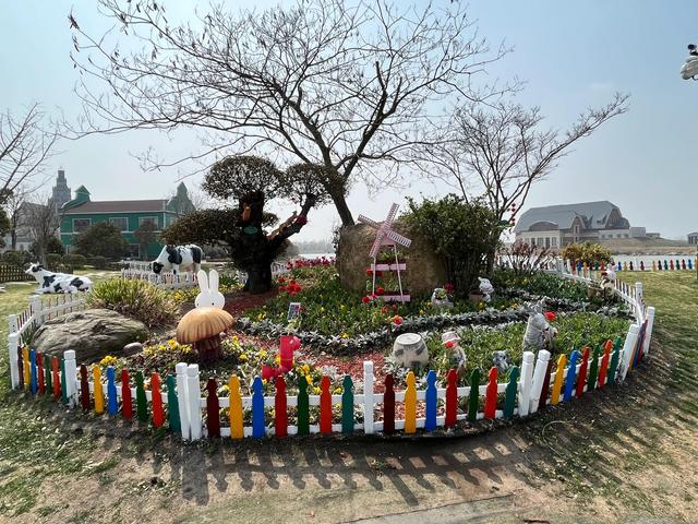 盐城荷兰花海旅游攻略，江苏大丰自驾游—梅花湾、荷兰花海、施耐庵公园