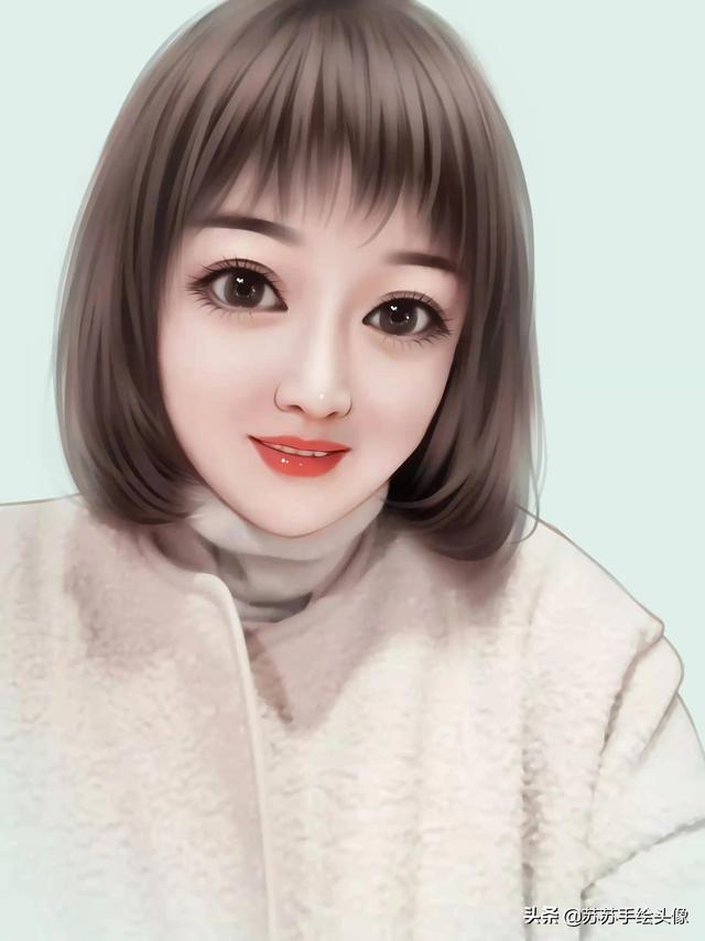 清纯可爱的女生头像，可爱清纯女生头像微信（清纯靓丽的短发女生头像）