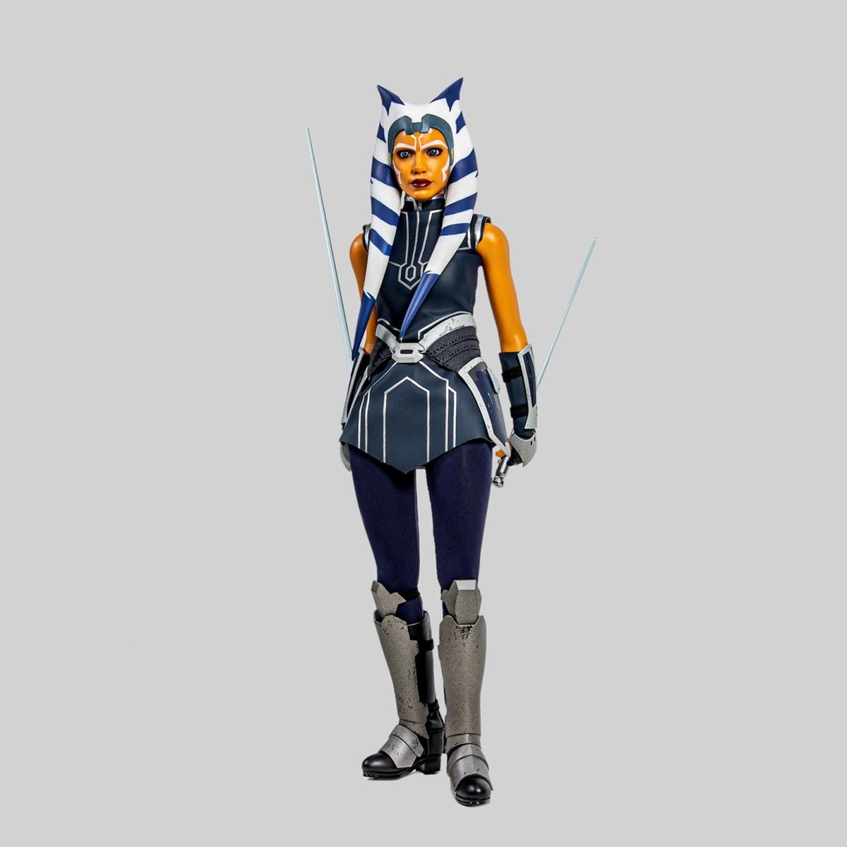 原力之子之学徒,hottoys星球大战《克隆战争》阿索卡·塔诺人偶