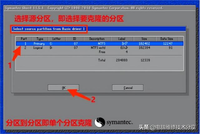 电脑硬盘克隆介绍与克隆软件GHOST和分区软件DISKGEN实操图文分享