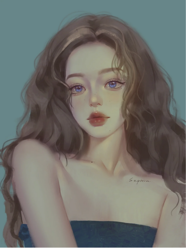 女生手绘头像。微信，女生手绘头像。（超有灵气的手绘女生头像）