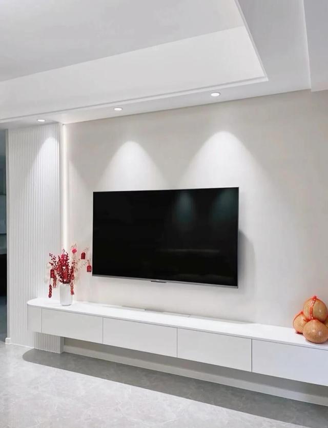 现代简约型电视背景墙,现代简约风格的电视背景墙(30款简约背景墙)