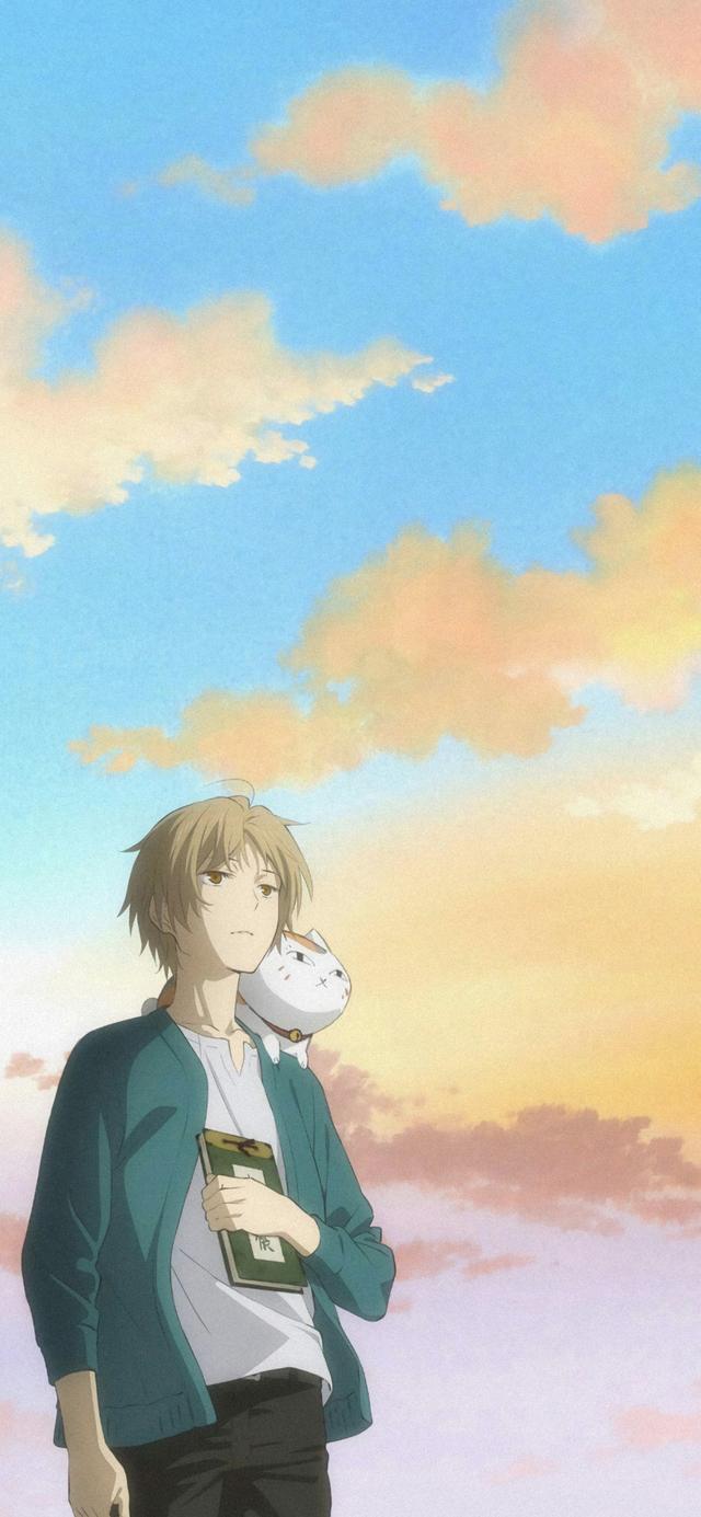 分享一组夏目友人帐系列图片 一年四季 春夏秋冬，夏目友人帐相关图片（，#夏目友人帐）