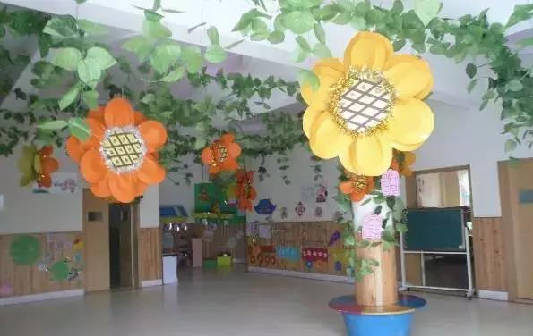 幼儿园环创主题墙图片，简单上档次幼儿园环创（春天你好丨幼儿园春季主题环创系列）
