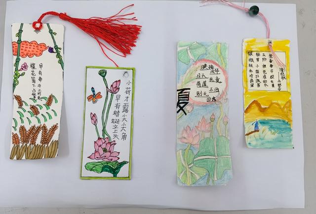 书签制作方法,手工小书签怎么制作(浔阳区三里小学三月语文特色作业