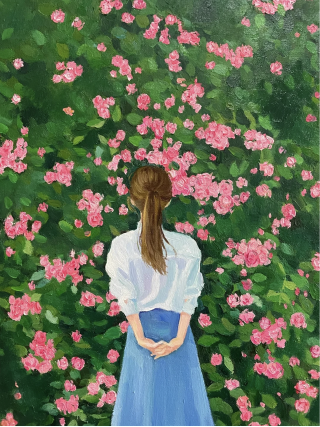 图画头像图片大全，经典绘画女生头像微信（温柔治愈女生插画头像）