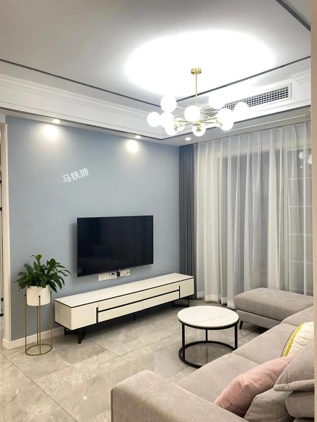 电视背景墙刷什么颜色的乳胶漆好看，电视背景墙用什么颜色的乳胶漆好看（30款乳胶漆背景墙）