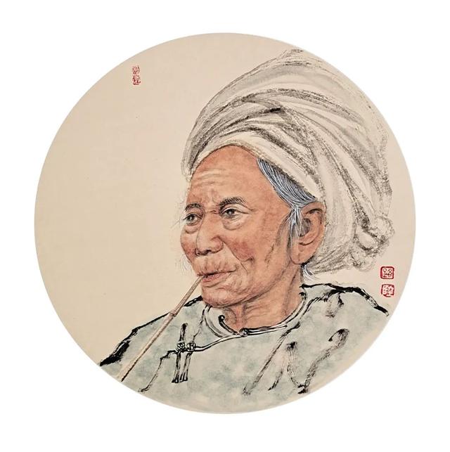 姓陆的名人,姓陆的名人女孩取名(实力派青年画家——路陆的水墨人物88