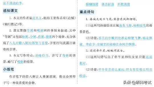 小学语文六年级知识点必考，2022春六年级语文