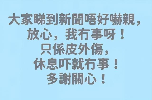 陈慧琳老公是谁，陈慧琳与老公相恋20年（额头留疤：当时血都飚出来）
