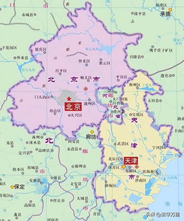 天津属于哪个省，1951年天津属于哪个省（17个县划入北京和天津）