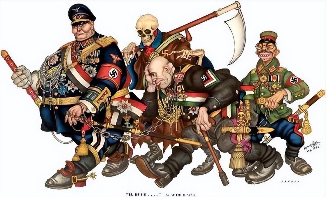 法西斯国家有哪几个，第二次世界大战的法西斯国家有哪些（3个轴心国、6个仆从国、15个傀儡国）