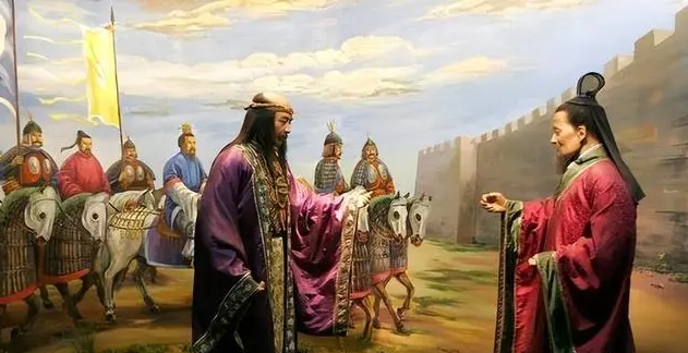 金朝和西夏的关系，金朝与西夏的天会议和
