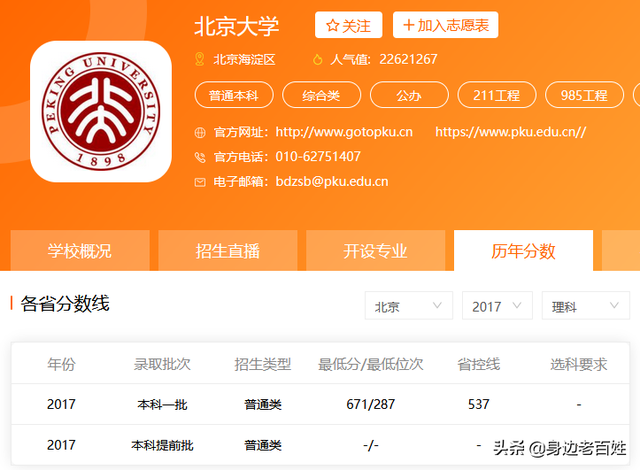 北京本地人考北大清华多少分，北京市考生多少分可以上清华？北京学生考清华大学的分数（2022年普通本科控制线为425分）