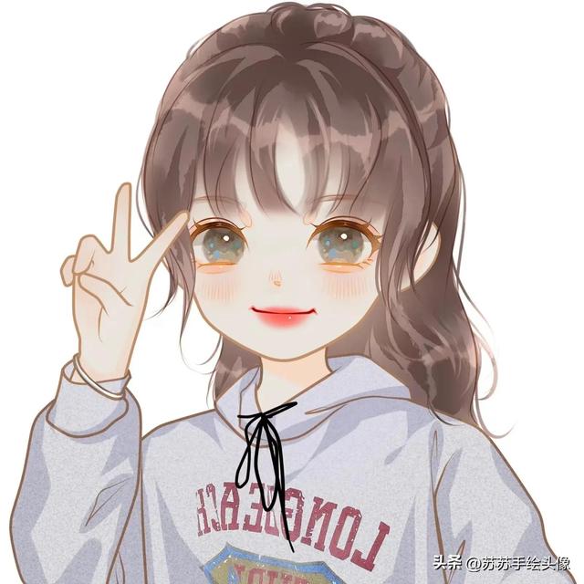 卡哇伊头像 超萌女生，卡哇伊女头微信（呆萌可爱的女生卡通头像）