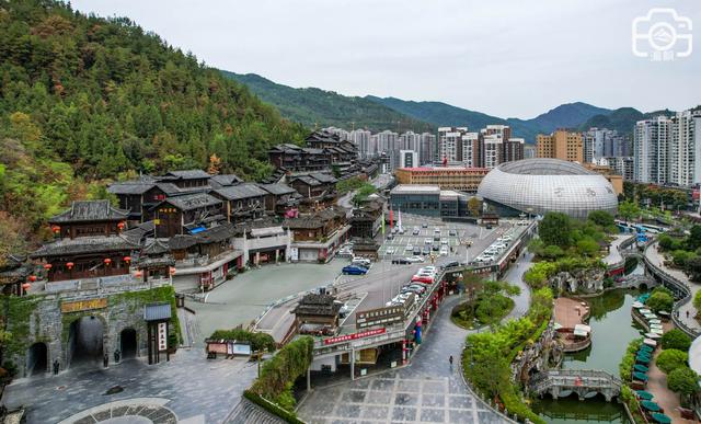 重庆酉阳桃花源，四川省重庆市酉阳县桃花源景区（有世人向往的桃花源）