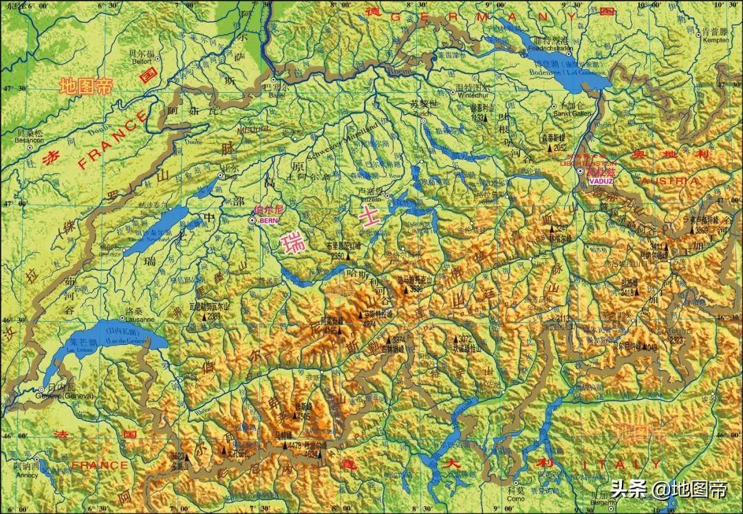 瑞士面积和人口是多少还算中立国吗
