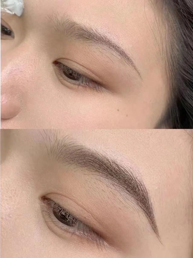 纹眉毛效果图片 纹眉毛哪种最好 价格表丝雾眉 - 珍缘易学