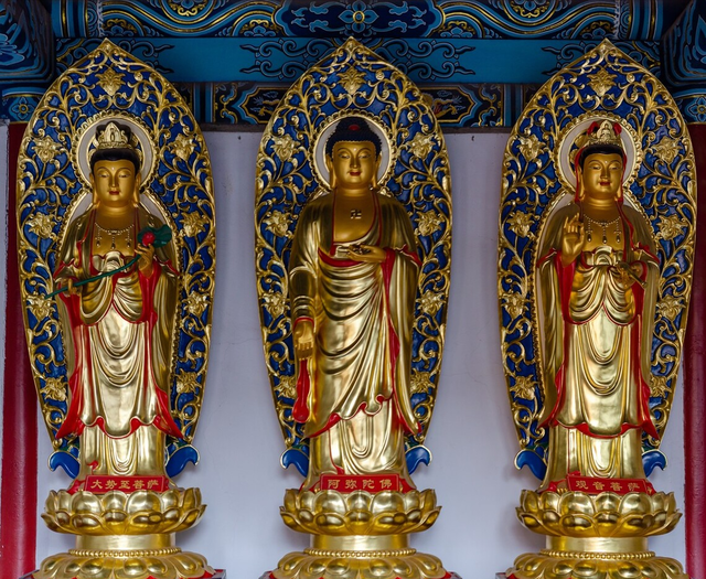 信佛的人有什么好处,信佛的人好不好(很多佛像被供养在家庭和寺院中)