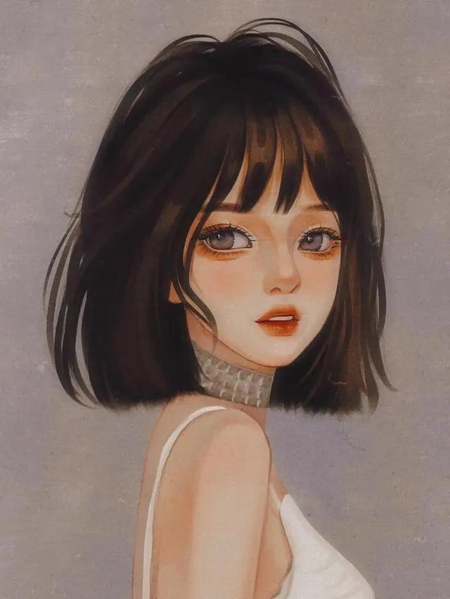 女生头像动漫高冷御姐，动漫女头/高冷/御姐微信（高冷气质头像/御姐头像/动漫手绘头像）