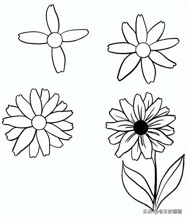 小学生简笔画，小学生简笔画图片大全（分享30个超详细的简笔画教程）